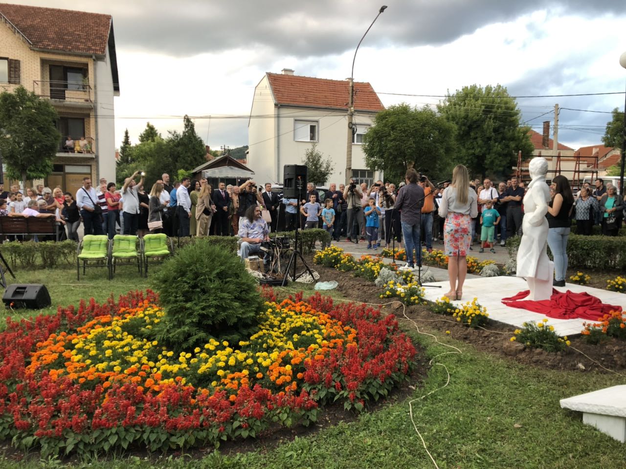 Zlata Petković, gradski park Svrljig, foto: RBS