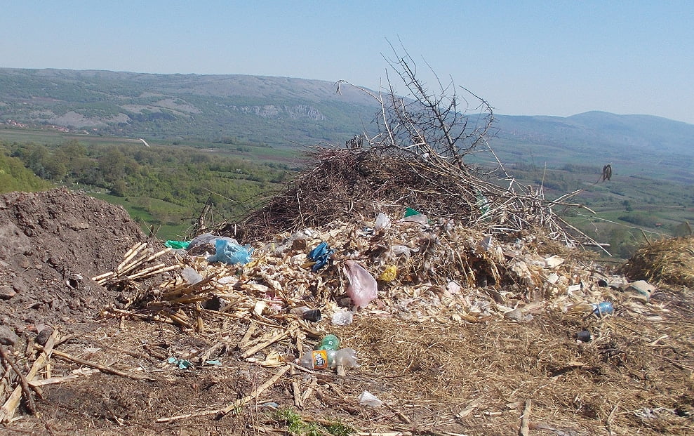 Deponija Grbavče, foto: M.D. / Svrljiške novine, portal