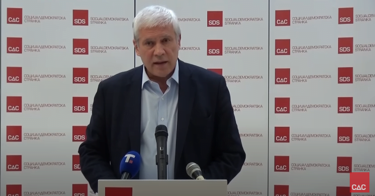 Boris Tadić, foto: SDS youtube kanal