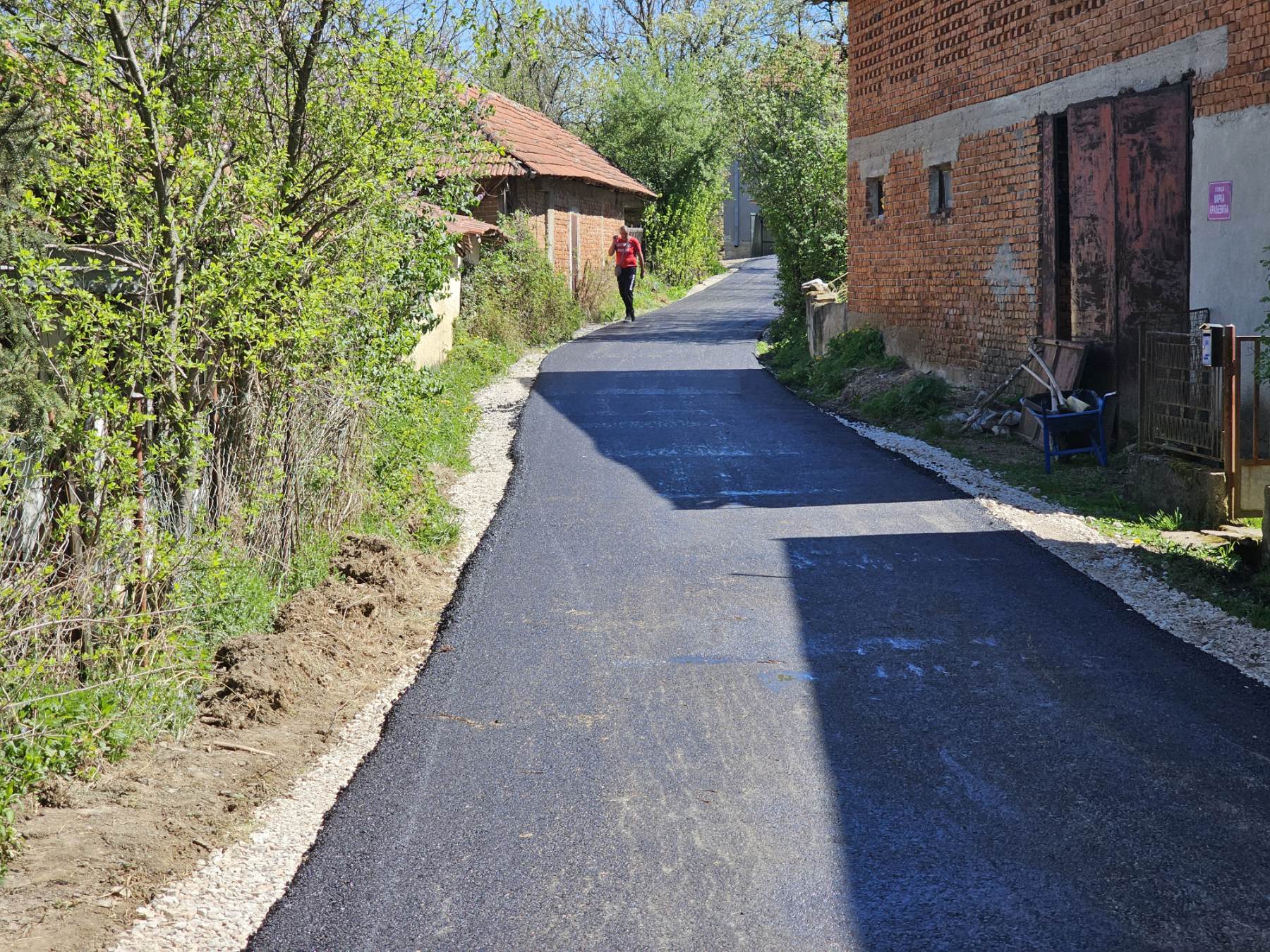 Ulica u selu Crnoljevica, foto: Radio Bubamara