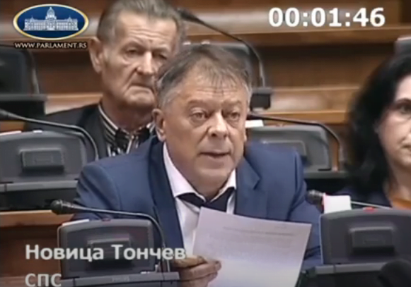 Novica Tončev, foto: Parlament.rs