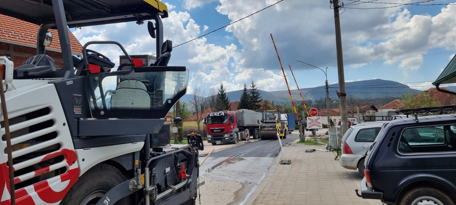 Radovi na pružnom prelazu, foto: Radio Bubamara